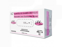 Imagen del producto Ltx guantes latex aql 15 T-M 100uds