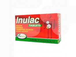 Imagen del producto INULAC TABLETS 30 COMPRIMIDOS      SORIA