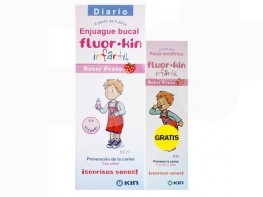Imagen del producto Fluorkin infantil enjuague fresa 500 + pasta 50