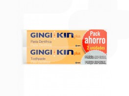 Imagen del producto Kin gingikin plus pasta dental 125ml x2u