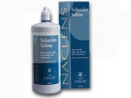 Imagen del producto Naclens Solución salina para lentes de contacto 360ml