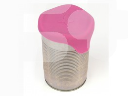 Imagen del producto Beco tapa para latas rosa