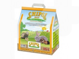 Imagen del producto Chipsi lecho higiénico de maiz para pequeñas mascotas y aves 10l