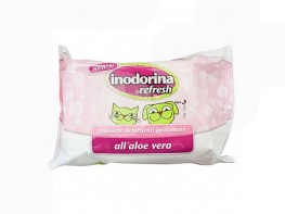 Imagen del producto Inodorina toallitas refresh aloe vera 40