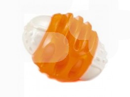 Imagen del producto Beeztees pelota goma ribsy naranja 8cm
