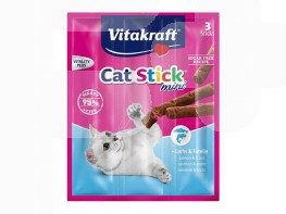 Imagen del producto Vitakraft Cat stick mini, salmón & trucha 18g 3