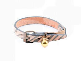 Imagen del producto Artleather collar Nobuk cebra gato