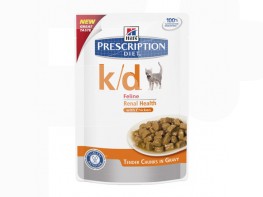 Imagen del producto Hills diet kd pouches cats chiken 12x85g