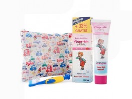 Imagen del producto Fluorkin infantil pasta+cepillo+neceser
