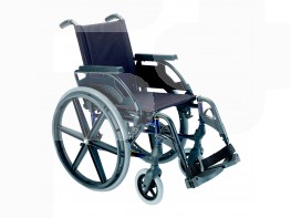 Imagen del producto Sunrise Medical silla ruedas premium 24' sólida 43cm azul