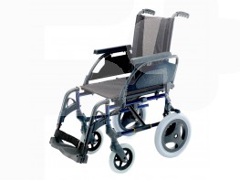 Imagen del producto Sunrise Medical silla ruedas premium 12' sólida 43cm azul