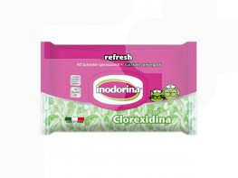 Imagen del producto Inodorina refresh clorexidina 40 pzas