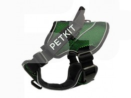 Imagen del producto Petkit arnés verde/negro talla S
