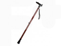 Imagen del producto MULETILLA ALUMINIO DCHA COLOR MADERA BAR