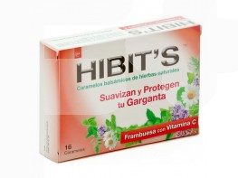 Imagen del producto Hibit's caramelos frambuesa 16uds