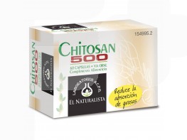 Imagen del producto EL NATURALISTA CHITOSAN 500 60 CAPSULAS