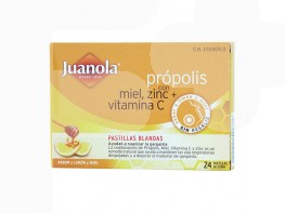 Imagen del producto Juanola propolis miel-limon 24 pastillas