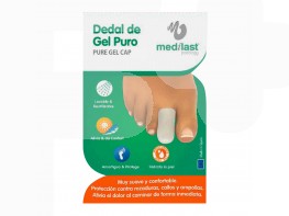 Imagen del producto Medilast dedal de gel puro talla pequeña 2uds
