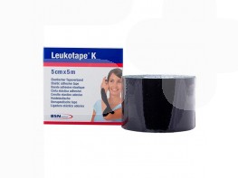 Imagen del producto Leukotape k negro 5 cm x 5 cm