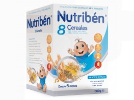 Imagen del producto Nutribén 8 cereales bifidus 600gr