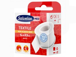 Imagen del producto Salvelox esparadrapo textil blanco 5x2,5cm