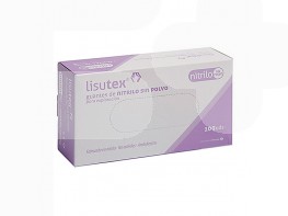 Imagen del producto GUANTEX LISUTEX NITRILO S/P T/M 100UND.