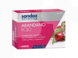 Imagen del producto Sandoz Bienestar Arandano 140mg 30 cápsulas