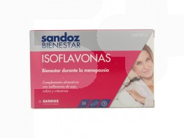 Imagen del producto Sandoz Bienestar Isoflavonas 40mg 30 comprimidos