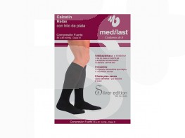 Imagen del producto CALCETIN MEDILAST FTE SILVER NEGRO EGDE