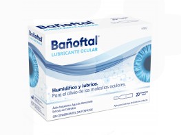 Imagen del producto Bañoftal lubricante ocular 20 monodosis