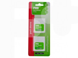 Imagen del producto Phb pack duplo hilo dental ptfe f-m