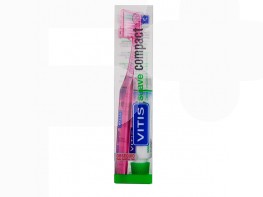 Imagen del producto Vitis Cepillo compact suave + Aloe vera 15ml