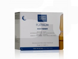 Imagen del producto MartiDerm Platinum Night Renew 10 ampollas