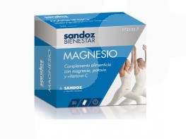 Imagen del producto Sandoz Bienestar Magnesio + Potasio 30 sobres