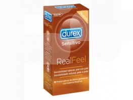 Imagen del producto Durex preservativo sensitivo real feel s/latex 12 u
