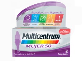 Imagen del producto Multicentrum mujer 50+ 90 comprimidos