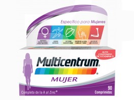 Imagen del producto Multicentrum mujer 90 comprimidos