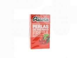 Imagen del producto RICOLA PERLAS FRESA-MENTA S/A 25 G..