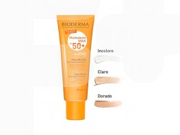 Imagen del producto Bioderma Photoderm max 50+ aquafluido dorado 40ml