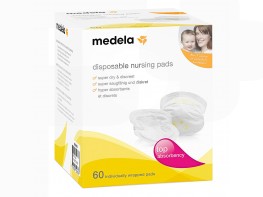 Imagen del producto Medela discos absorbentes desechables 60u