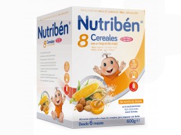Imagen del producto Nutribén 8 cereales y miel frutos secos 600gr