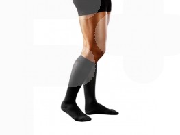 Imagen del producto CALCETIN MEDILAST VIAJE NEGRO T/G R230NG