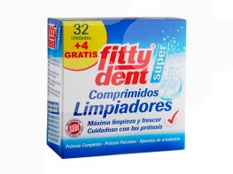 Imagen del producto FITTYDENT LIMPIADOR 32 TABLETAS + 4 GRAT
