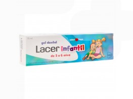 Imagen del producto Lacer Gel dental infantil fresa 75ml