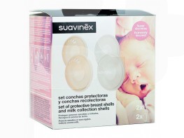 Imagen del producto Suavinex Set conchas protectoras + Recolectoras