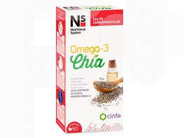 Imagen del producto N+s omega 3 chia 60 capsulas
