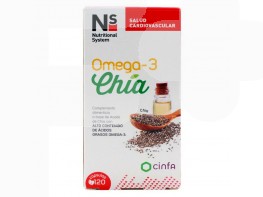 Imagen del producto N+s omega 3 chia 120 capsulas