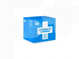 Imagen del producto Interapothek compresa estéril TNT 50uds