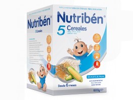 Imagen del producto Nutribén 5 cereales 600gr