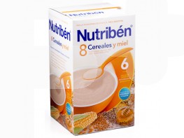 Imagen del producto Nutribén 8 cereales miel 600gr